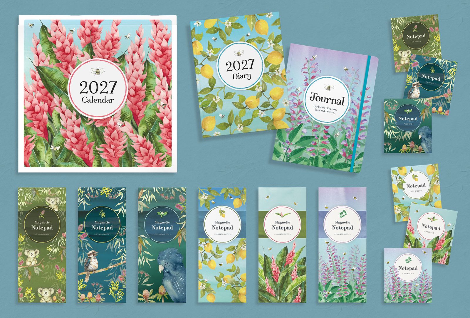 Cottonwood Studio 2027 diary, calendar and stationery collection