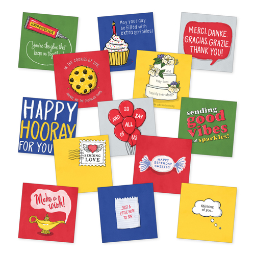 Brightly Mini Greeting Cards