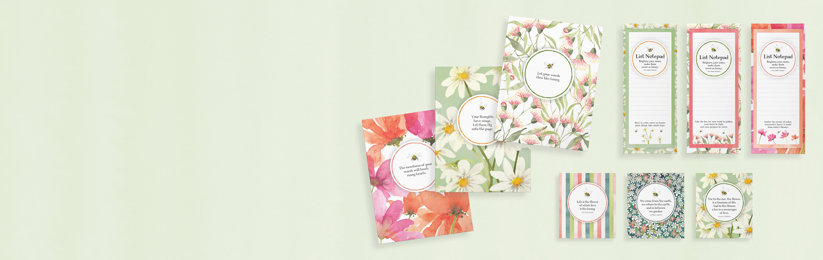 INT013 - Bee Stationery
