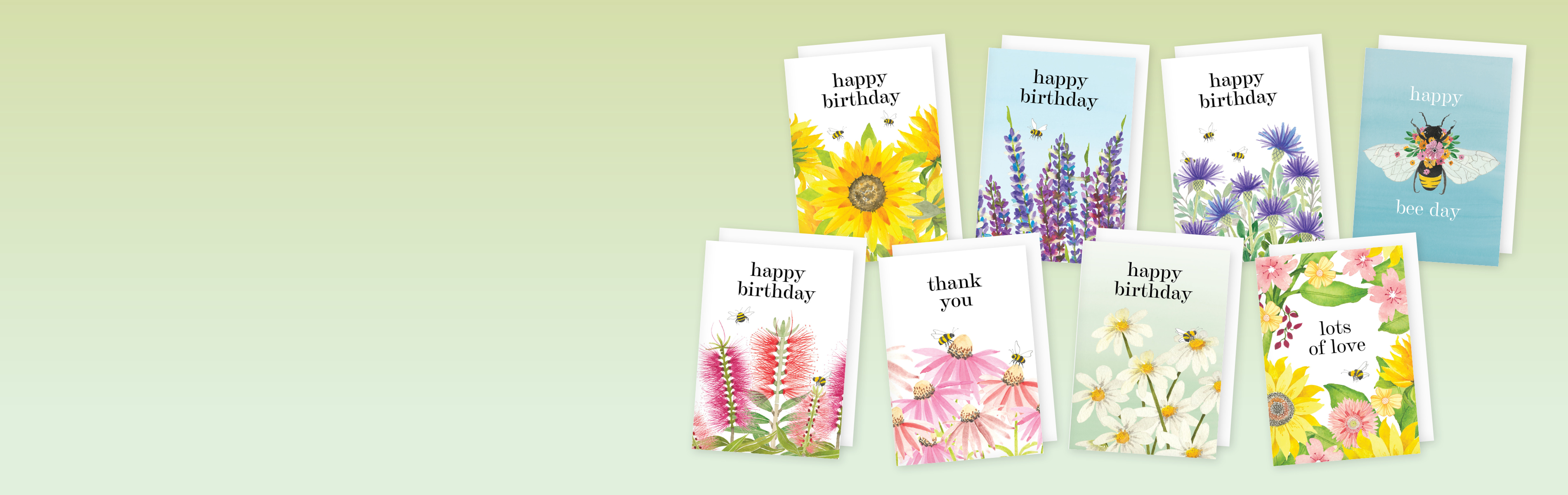 INT016 - Bee Mini Cards
