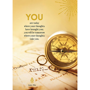 A106 - You are today - Spiritual Greeting Card