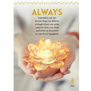 A108 - Always Remember - Spiritual Greeting Card