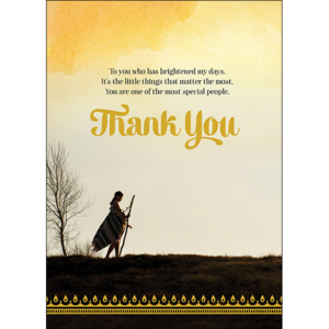 A127 - To You Who Has Brightened My Days - Spiritual Thank You Card