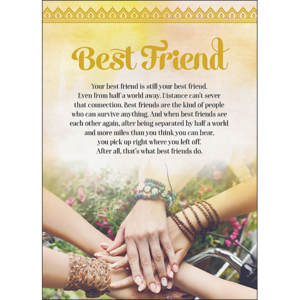 A128 - Best Friend - Spiritual Card