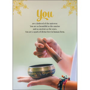 A133 - You Are Beloved - Spiritual Greeting Card