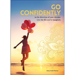 A66 - Go confidently - Spiritual Greeting Card