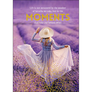 A98 - Life is not measured - Spiritual Greeting Card