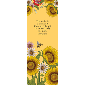ABB005 - The world is a book - Bee Bookmark 