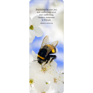 ABB012 - Rejoicing in our joy - Bee Bookmark 