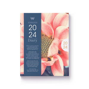 Affirmations 2024 Diary - Pink 
