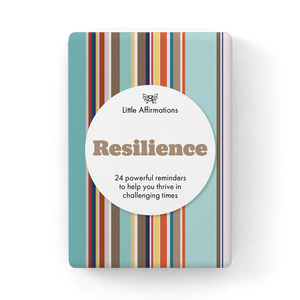 ALAST004 - Resilience - 24 affirmations cards + stand