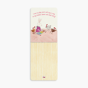 Twigseeds Bookmark - BK36 - I love to play music 