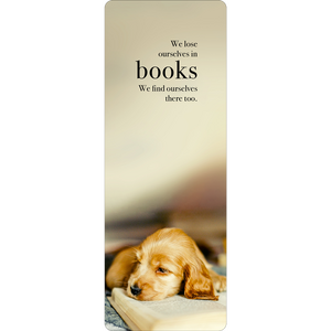 BM24 - We lose ourselves - Inspirational Animal Bookmark 
