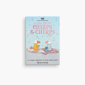 DCH - Cheeps and Chirps - Twigseeds 24 affirmation cards + stand
