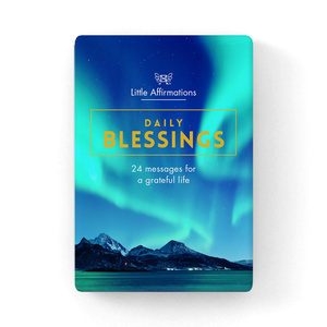 DDB - Daily Blessings - 24 affirmation cards + stand