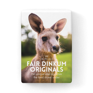 DFD - Fair Dinkum Originals - 24 affirmation cards + stand
