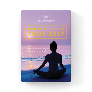 DHS - Honouring Your True Self - 24 affirmation cards + stand