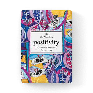 DPO - Positivity - 24 affirmation cards + stand