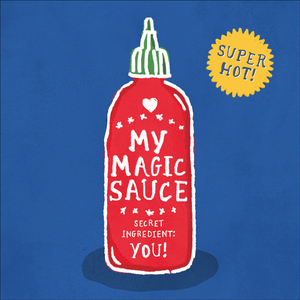 J018 - My magic sauce love greeting card