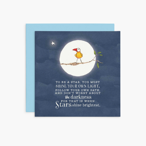K153 - To be a Star - Twigseeds Inspirational Card
