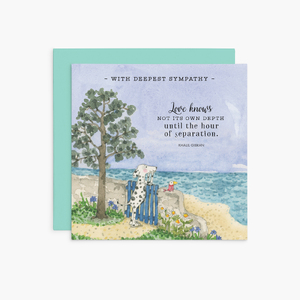 K158 - With Deepest Sympathy - Twigseeds Greeting Card