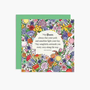 K235 - May flowers - Twigseeds Friendship Card