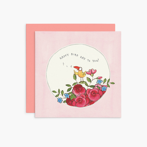 K258 - Happy Bird Day - Twigseeds Greeting Card