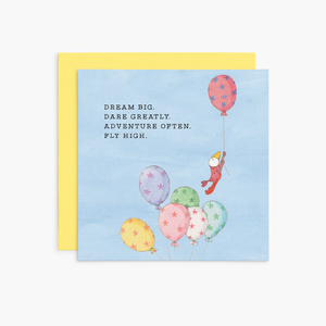 K259 - Dream Big - Twigseeds Greeting Card