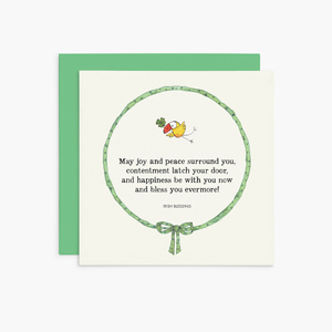K261 - May joy and peace - Twigseeds Wedding Card