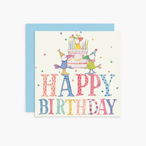 K292 - Happy Birthday - Twigseeds Birthday Card