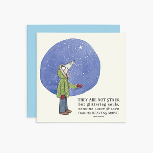 K030 - They Are Not Stars - Twigseeds Sympathy Card