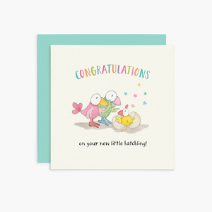 K302 - Congratulations - Twigseeds Baby Card