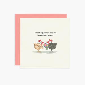 K316 - Between Two Hearts - Twigseeds Friendship Card