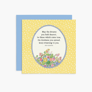 K321 - May the dreams you hold - Twigseeds Greeting Card
