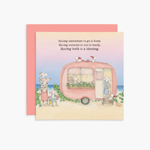 K327 - Having Somewhere To Go - Twigseeds Inspirational Card