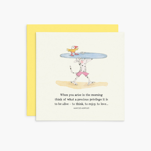 K333 - When You Arise In The Morning - Twigseeds Inspirational Card