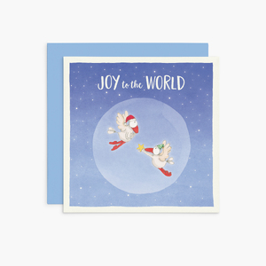 K357 - Joy To The World - Twigseeds Christmas Card