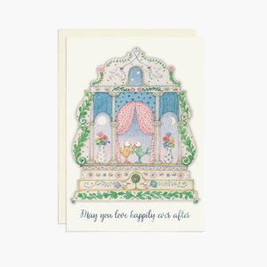 KT04 - May You Love Happily Ever After - Twigseeds Jumbo Wedding Card
