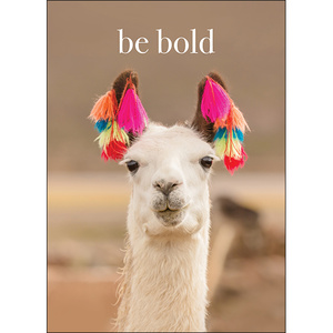 M106 - Be Bold - Animal Greeting Card
