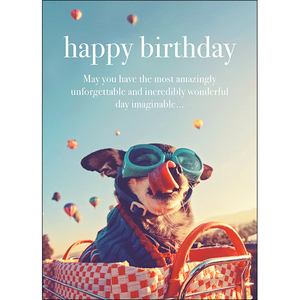 M110 - Happy Birthday - Animal Greeting Card