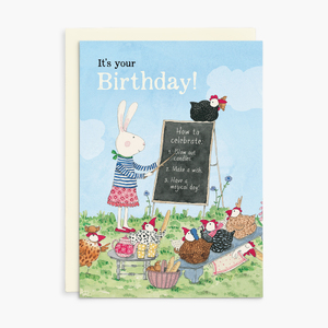 RGC008 - It's Your Birthday  - Ruby Red Shoes Birthday Card