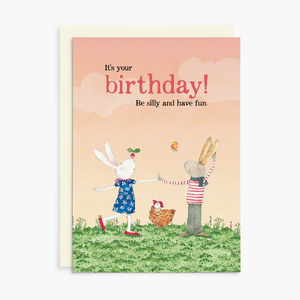 RGC023 - It's your birthday! - Ruby Red Shoes Greeting Card