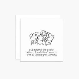 T19 - I Am Richer - Twigseeds Mini Friendship Card