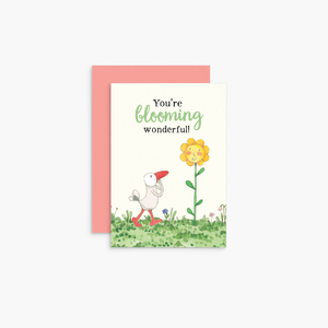 T365 - You're blooming wonderful! - Twigseeds mini card