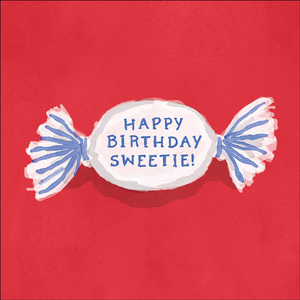 TJ007 - Sweetie mini birthday card