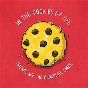 TJ010 - Cookies of life mini friendship card