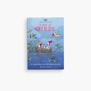 TLA002 - A Box of Birds - Twigseeds 24 Affirmation Cards + Stand
