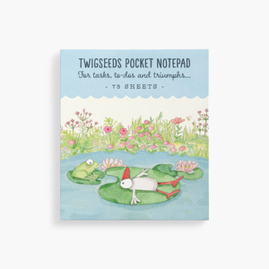 TPN01 - Twigseeds Pocket Notepad - Lily Pad 