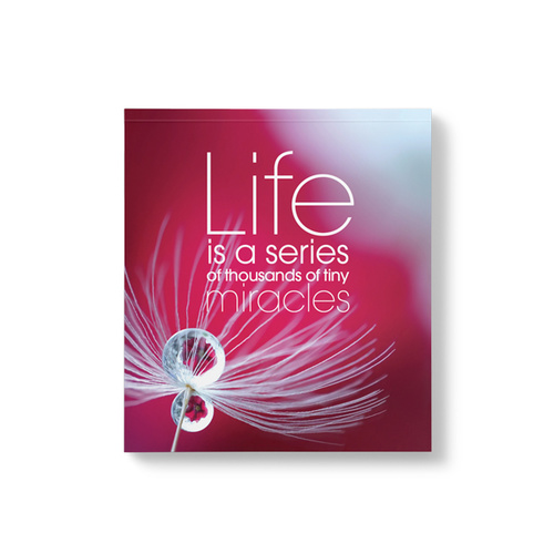 NPP06 - Life is a series of thousands of tiny miracles notepad