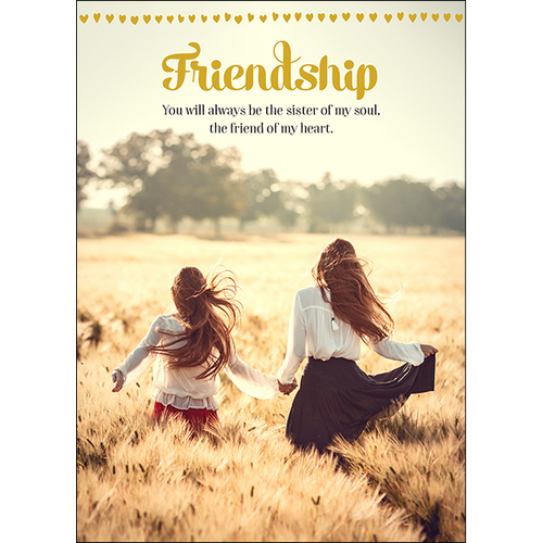 A110 - Friendship - Spiritual Greeting Card